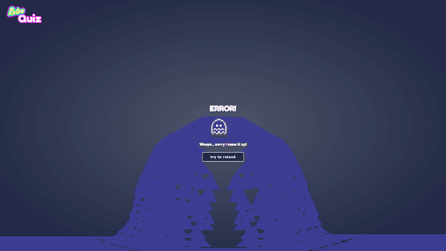 Error page